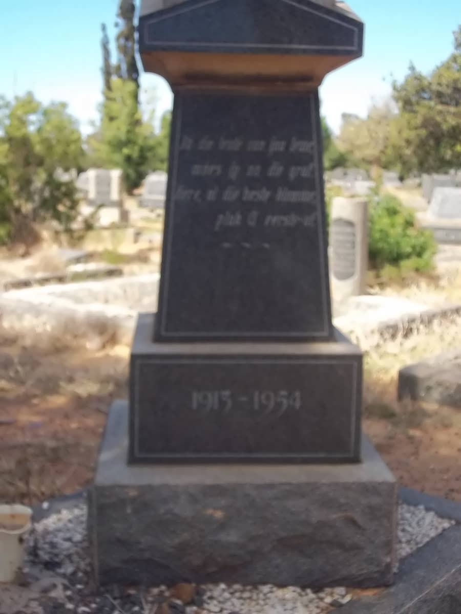 BOTHA Philip R. 1913-1954