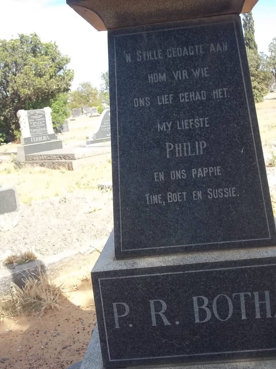 BOTHA Philip R. 1913-1954