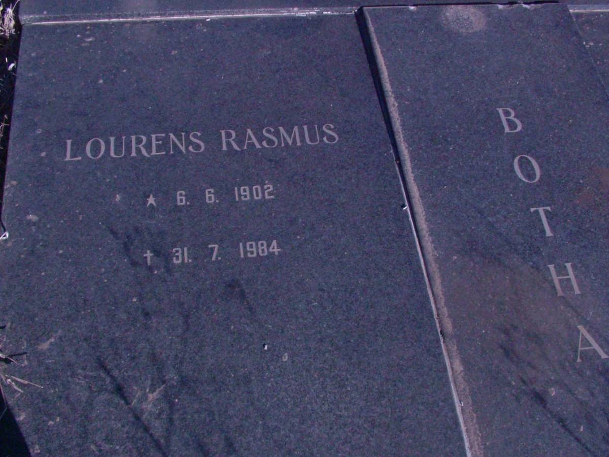 BOTHA Lourens Rasmus 1902-1984