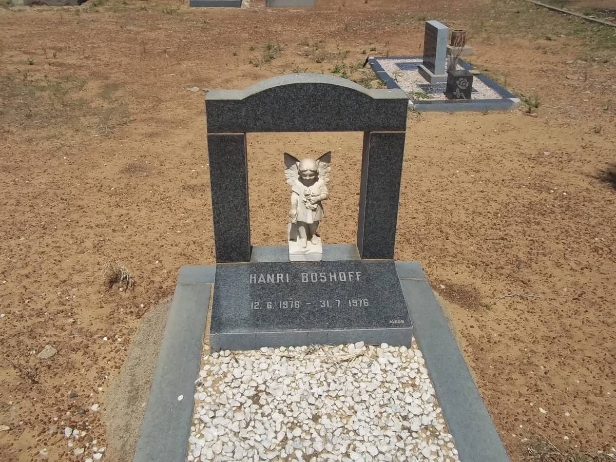 BOSHOFF Hanri 1976-1976
