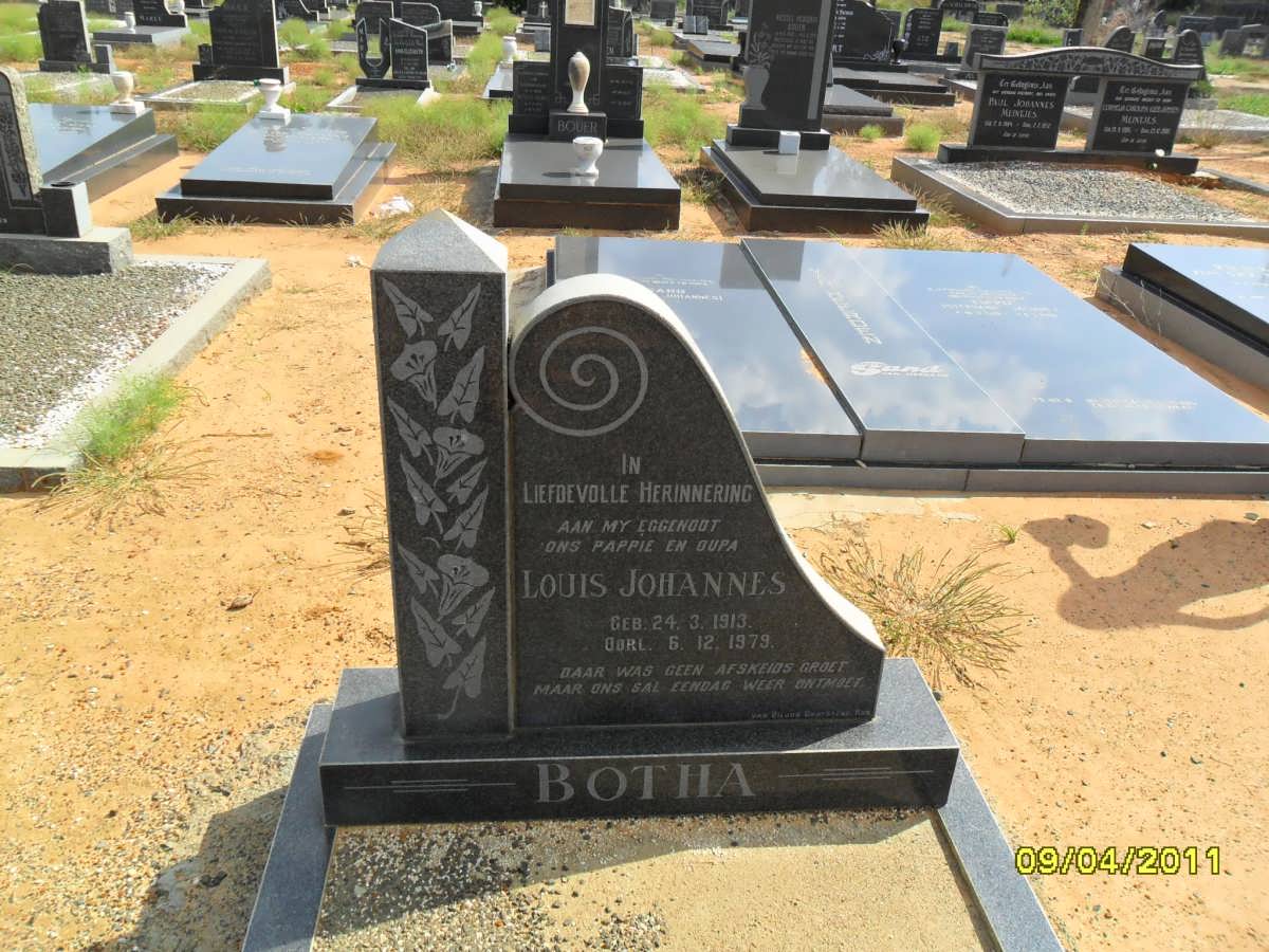 BOTHA Louis Johannes 1913-1979