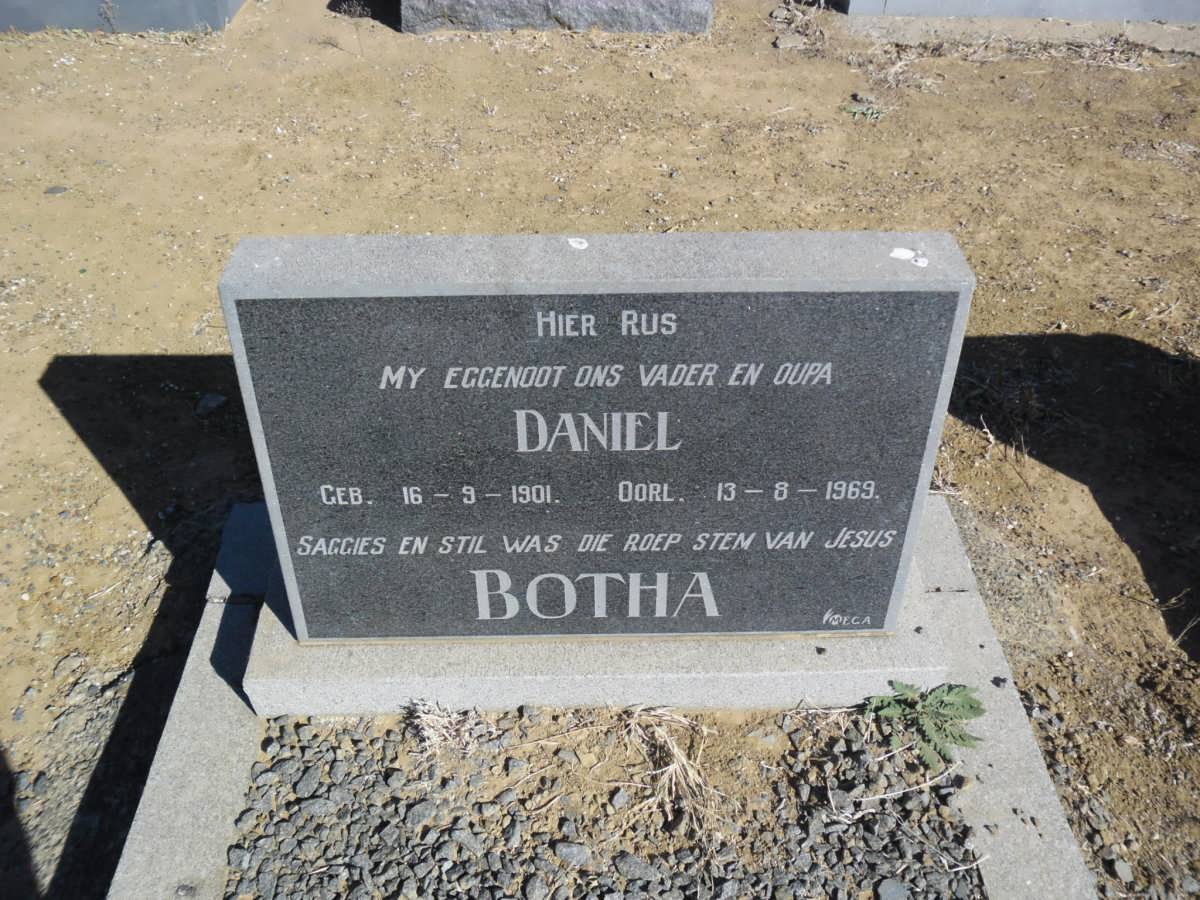 BOTHA Daniel 1901-1969