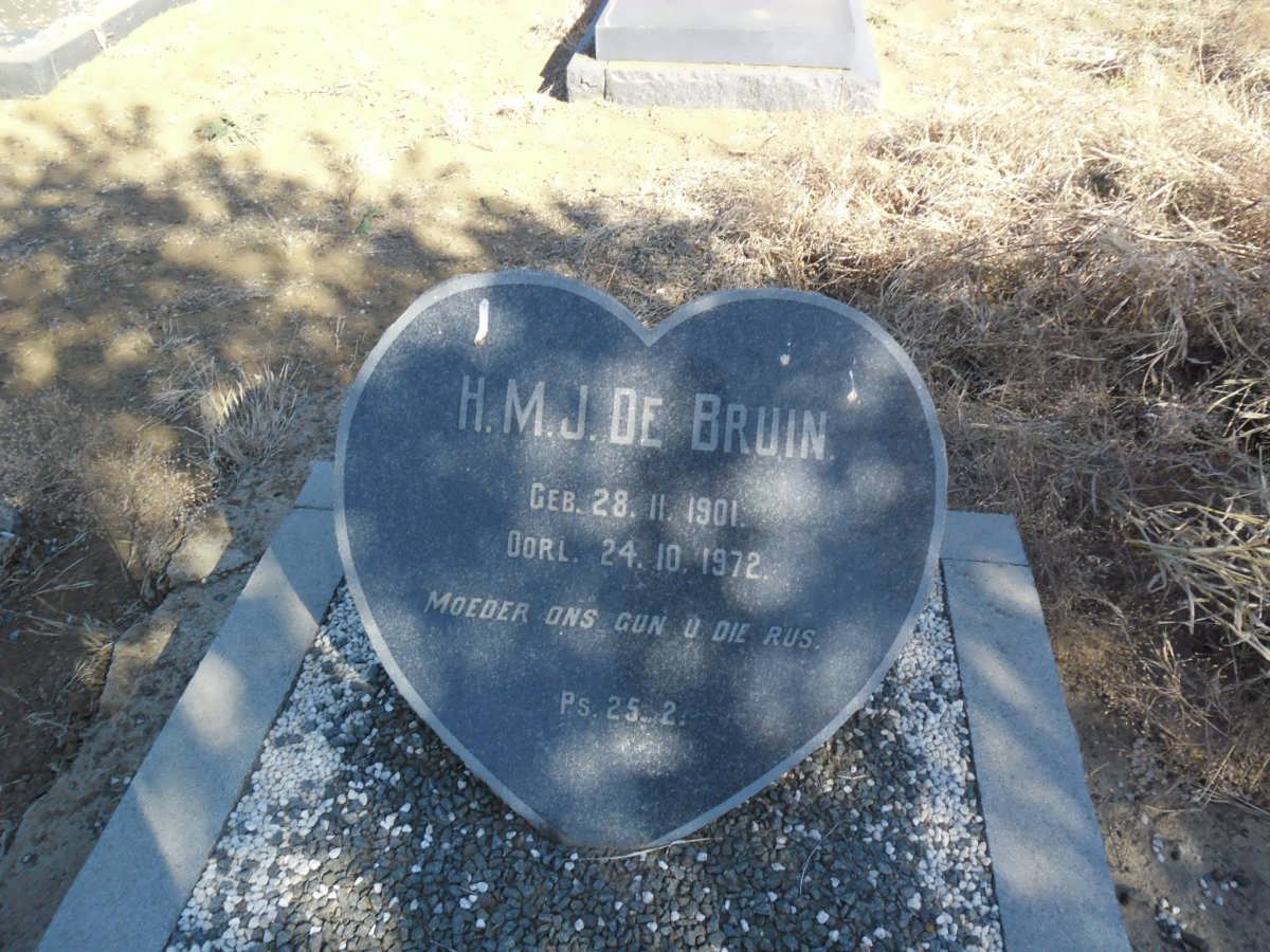 BRUIN H.M.J., de 1901-1972