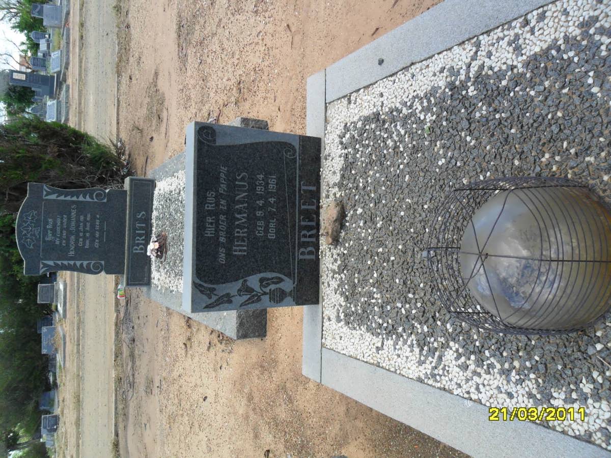 BREET Hermanus 1934-1961