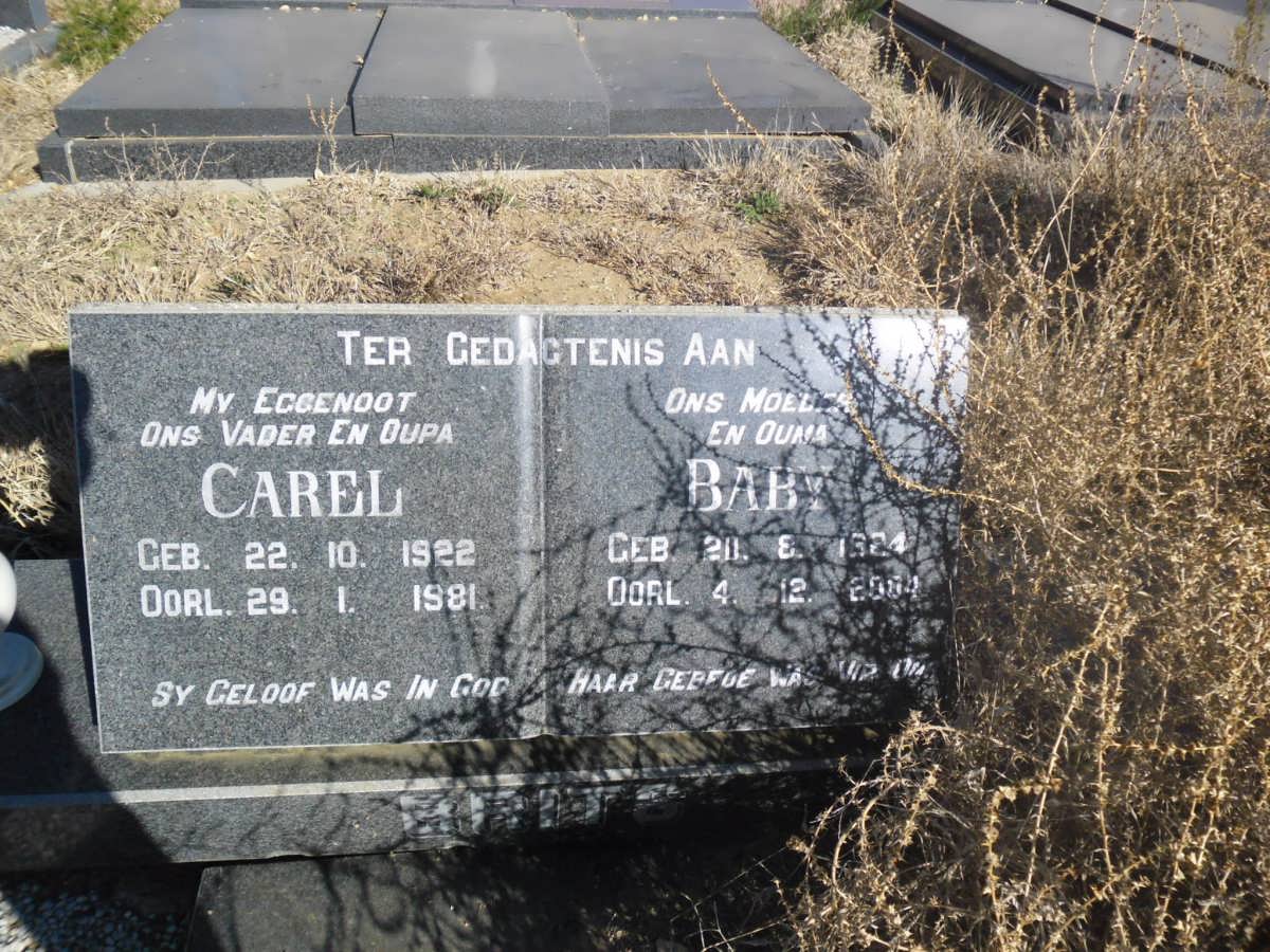 BRITS Carel 1922-1981 &amp; Baby 1924-2004
