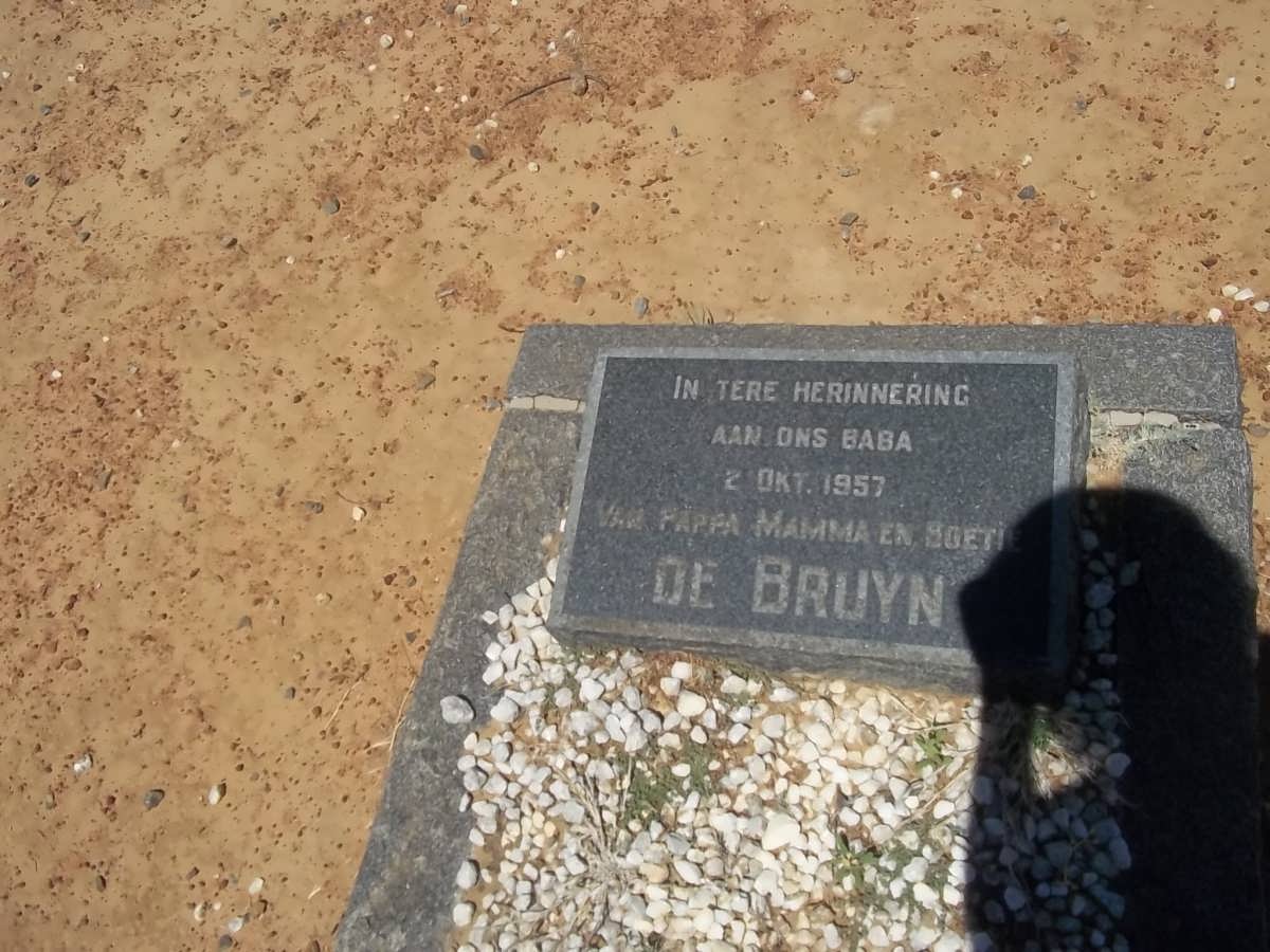 BRUYN ?, de -1957