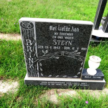 BRINK Steyn 1943-1989