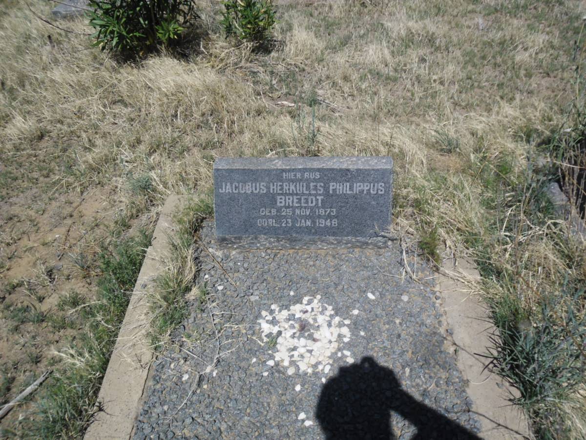 BREEDT Jacobus Herkules Philippus 1873-1948