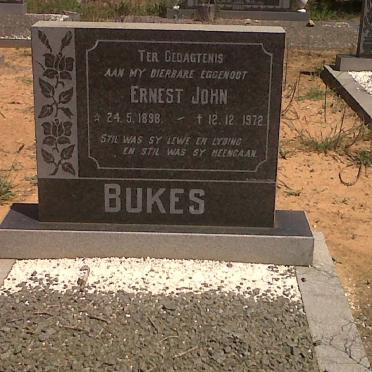 BUKES Ernest John 1898-1972