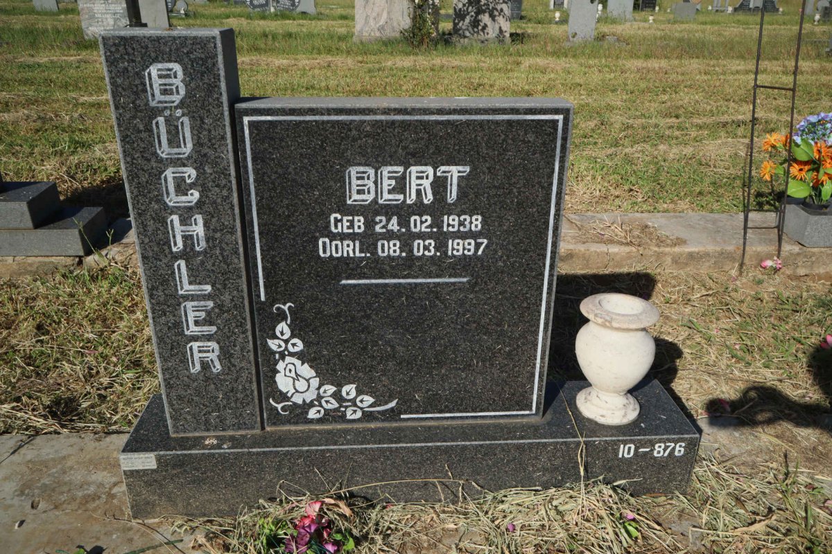BUCHLER Bert 1938-1997