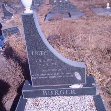 BURGER Fritz 1919-1977