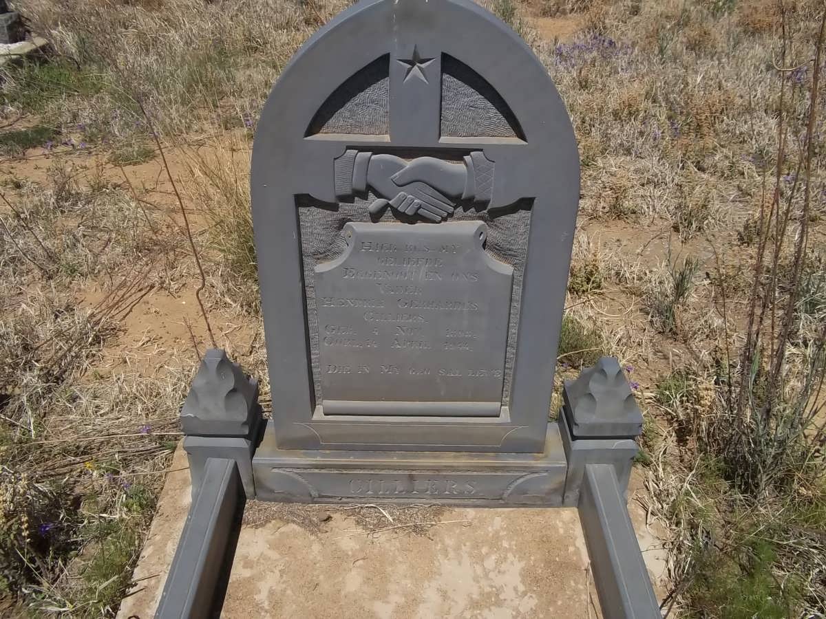 CILLIERS Hennie Gerhardus 18??-1944