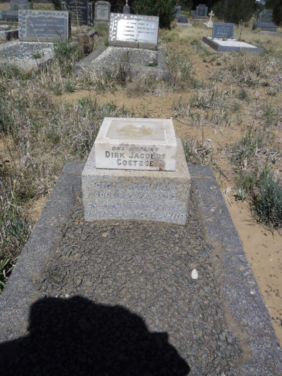 COETZEE Dirk Jacobus 1941-1943