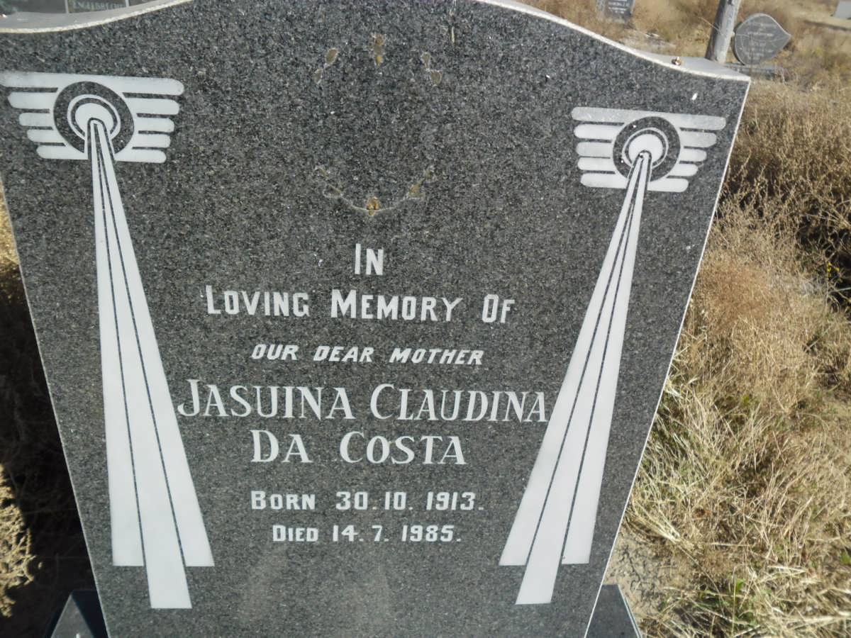 COSTA Jasuina Claudina, da 1913-1985