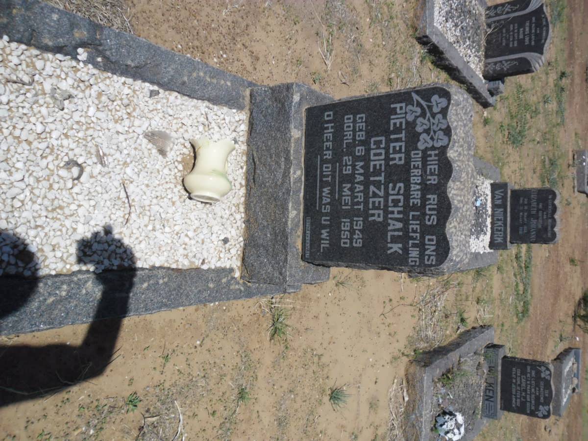 COETZER Pieter Schalk 1949-1950
