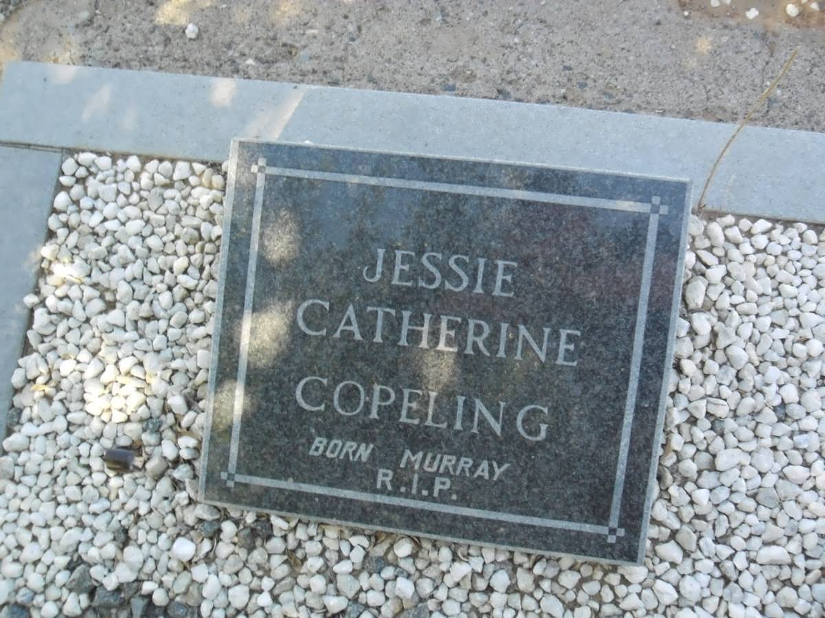 COPELING Jessie Catherine nee MURRAY