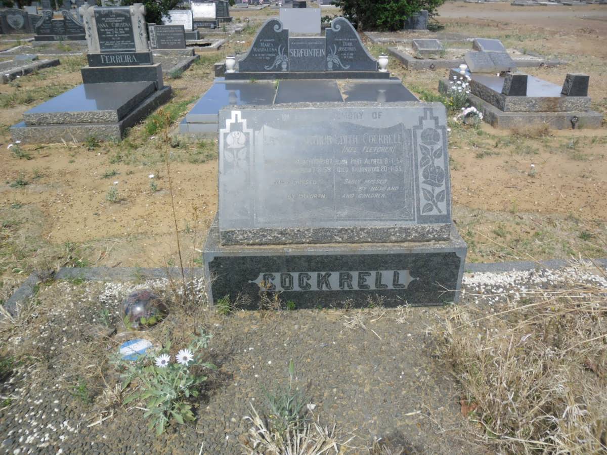 COCKRELL ? 1907-1958 &amp; Edith FLETCHER 19?4-1955