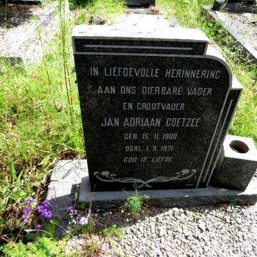 COETZEE Jan Adriaan 1908-1971