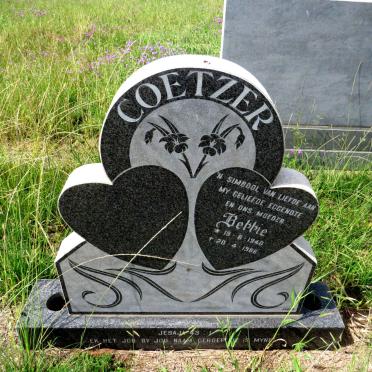 COETZER Bettie 1940-1986