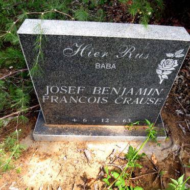 CRAUSE Josef Benjamin Francois 1963-1963