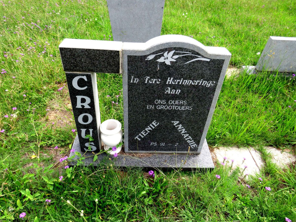 CROUS Tienie & Annatjie