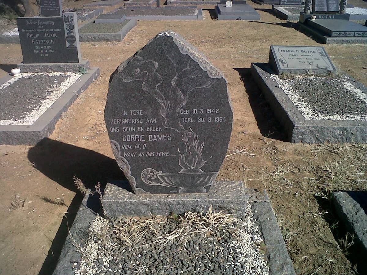 DAMES Corrie 1942-1964