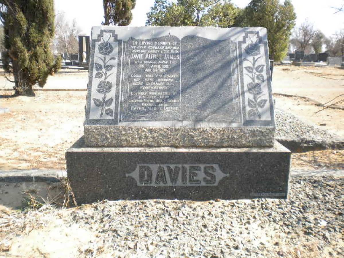 DAVIES Alfred James -1951