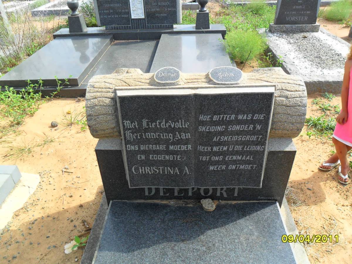DELPORT Christina A.