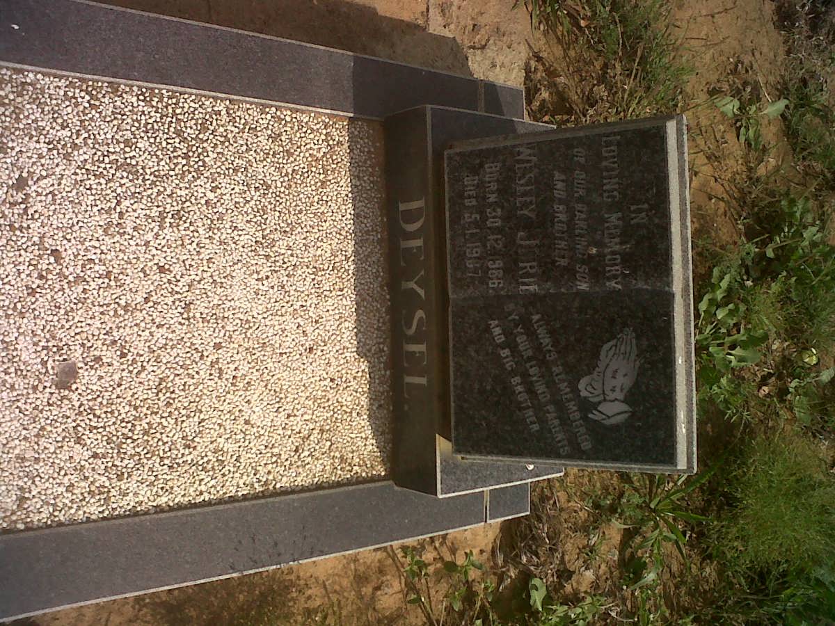 DEYSEL Wesley Jurie 1986-1987