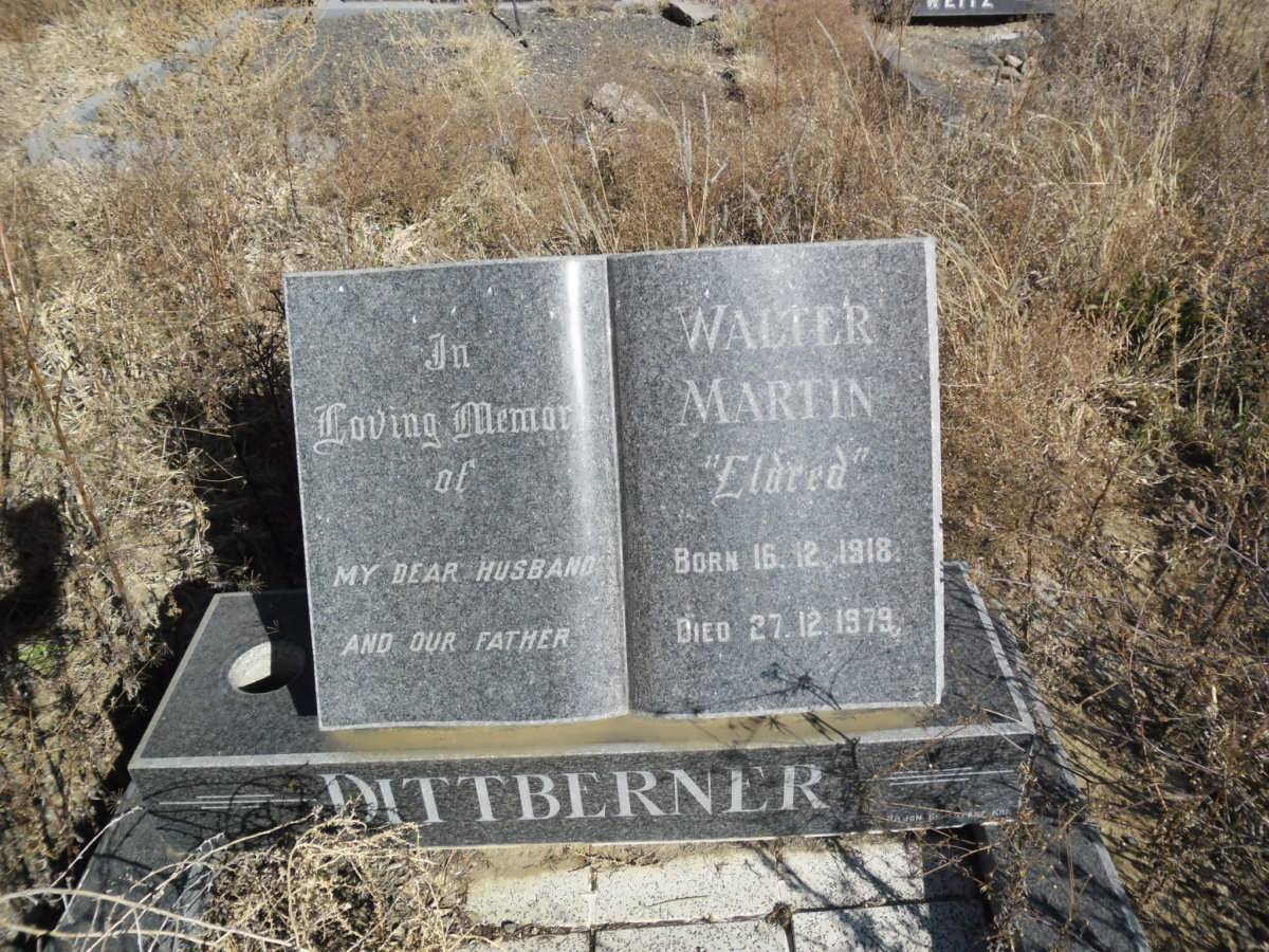 DITTBERNER Walter Martin 1918-1979