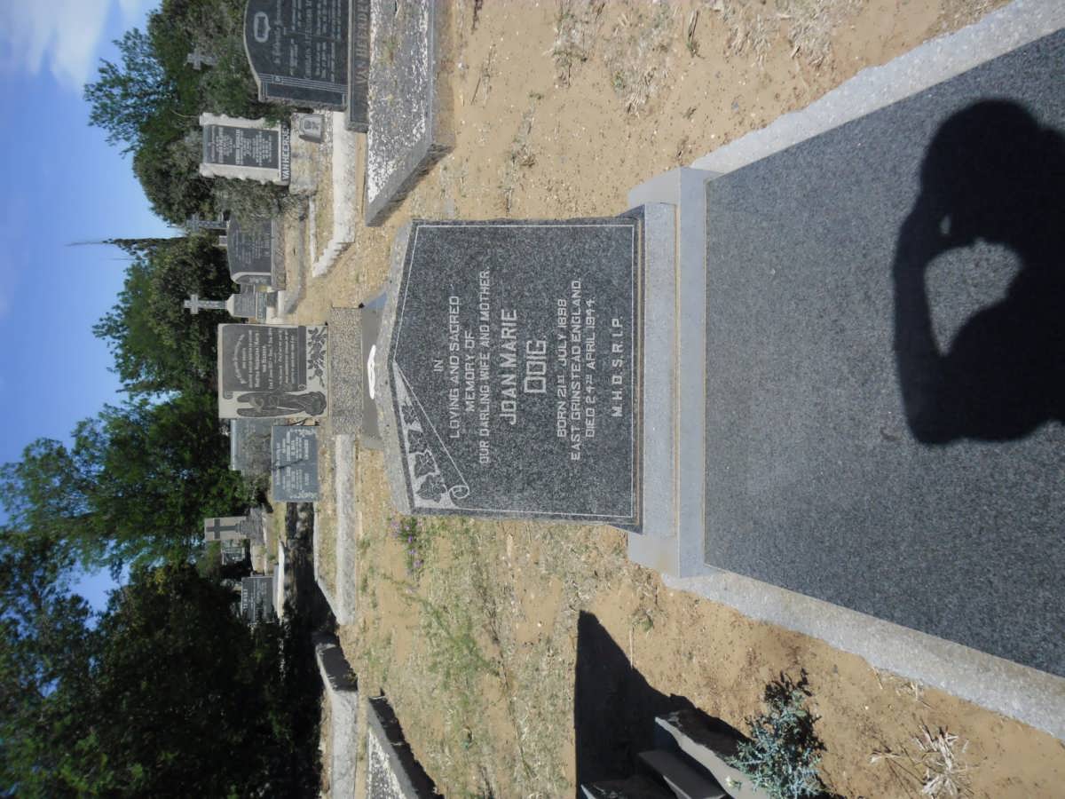 DOIG Joan Marie 1898-1944