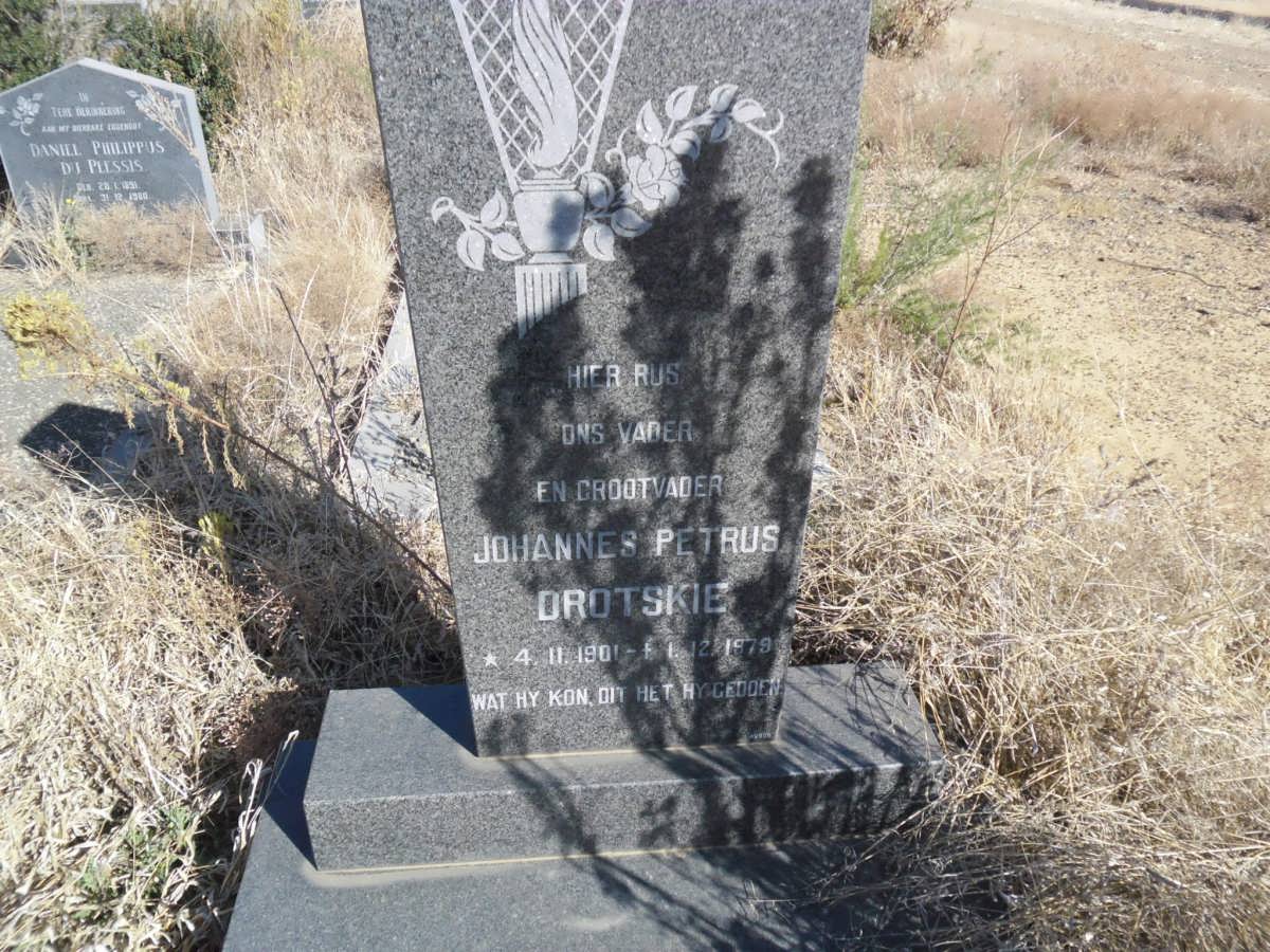 DROTSKIE Johannes Petrus 1901-1979