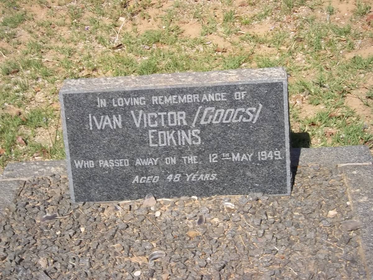 EDKINS Ivan Victor -1949