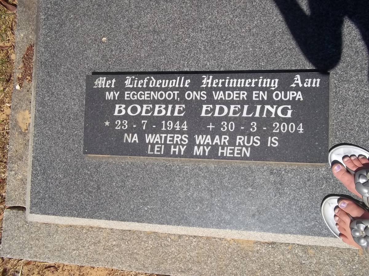EDELING Boebie 1944-2004