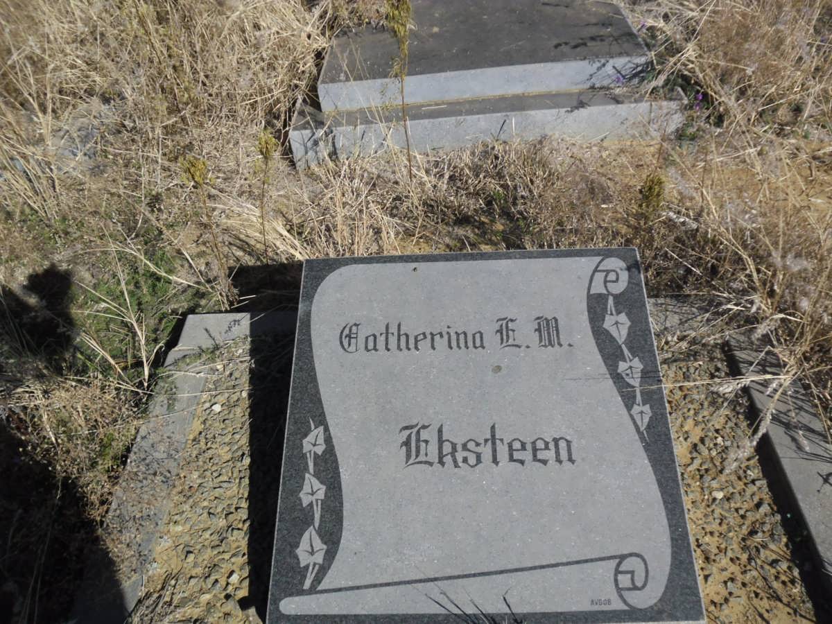 EKSTEEN Catherina M. 1937-1980