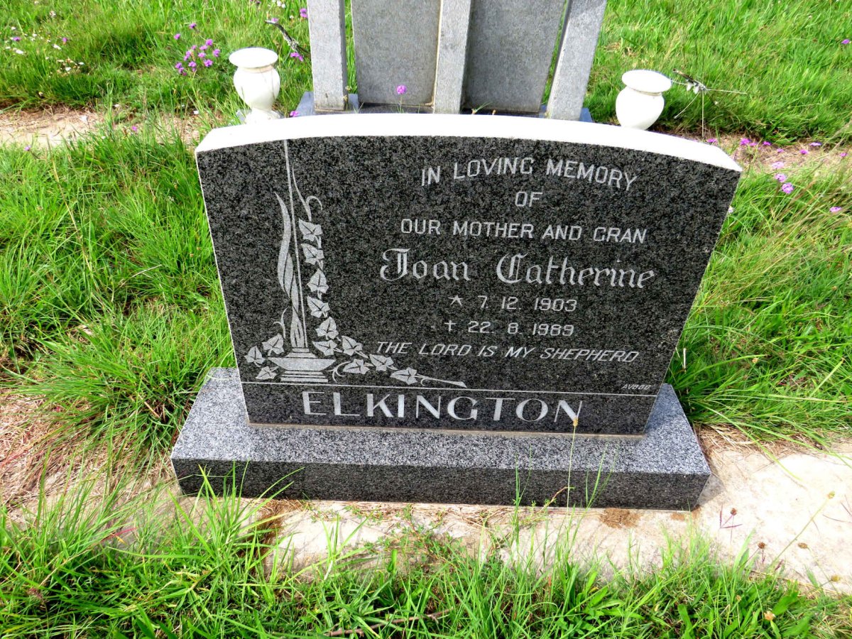 ELKINGTON Joan Catherine 1903-1989