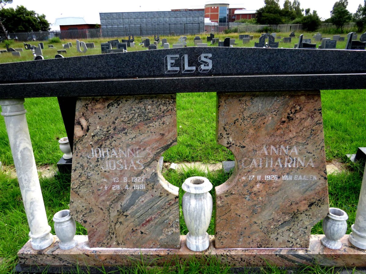 ELS Johannes Josias 1927-1991 & Anna Catharina VAN BAALEN 1926-