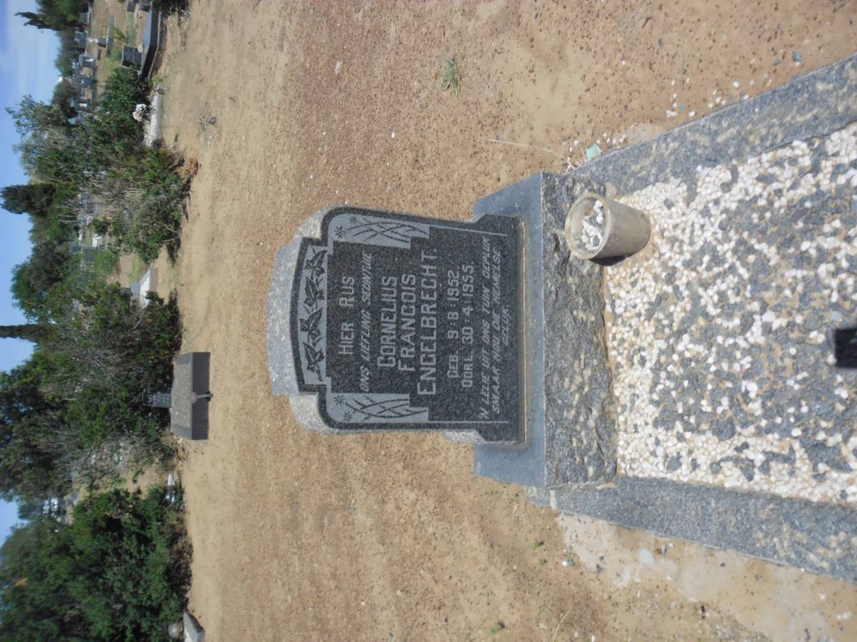 ENGELBRECHT Cornelius Francois 1952-1955
