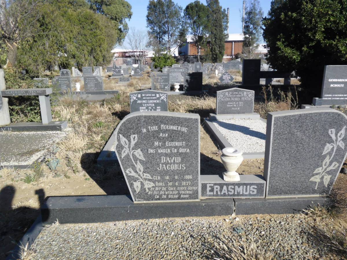 ERASMUS David Jacobus 1906-1977