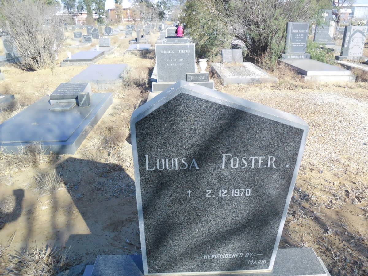 FOSTER Louisa -1970