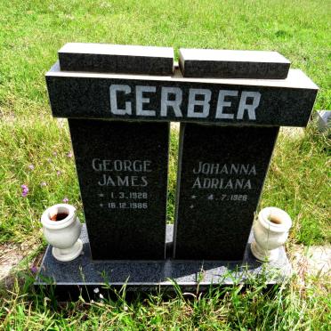 GERBER George James 1928-1986 & Johanna Adriana 1926-