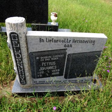 GELDENHUYS Petrus Johannes 1939-1986