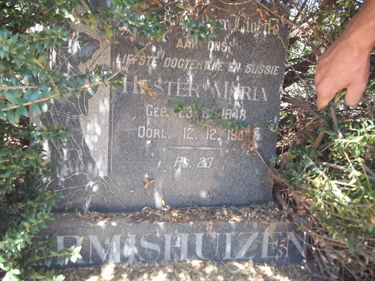 GERMISHUIZEN Hester Maria 1948-19??