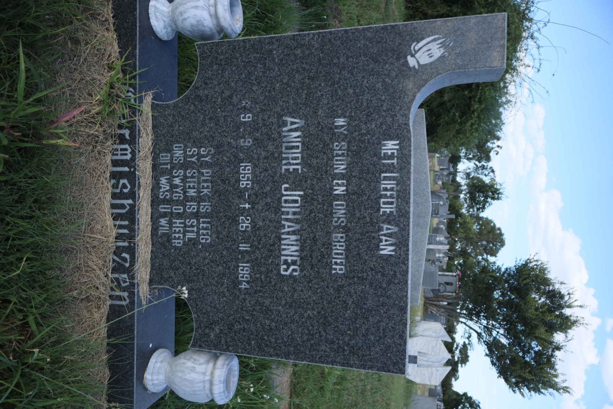 GERMISHUIZEN André Johannes 1956-1994