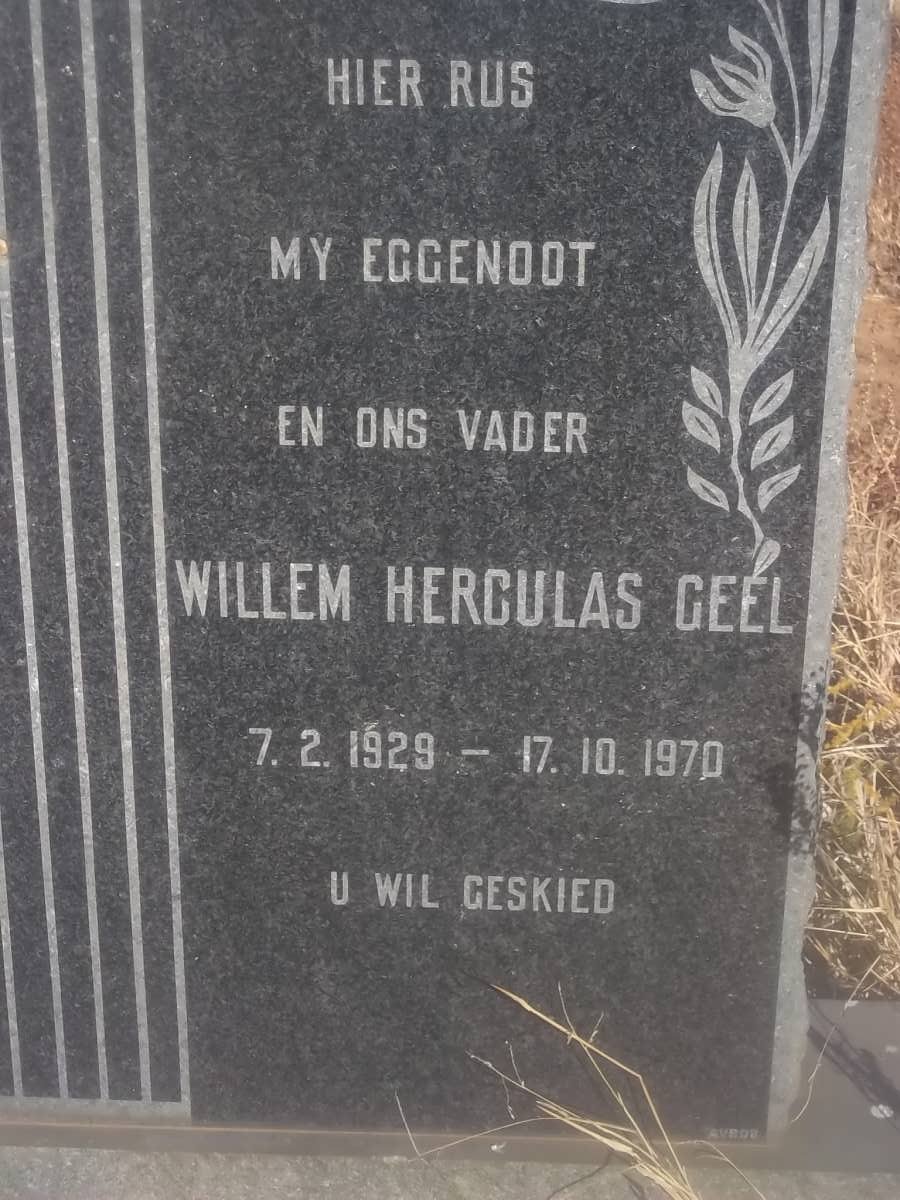 GEEL Willem Herculas 1929-1970