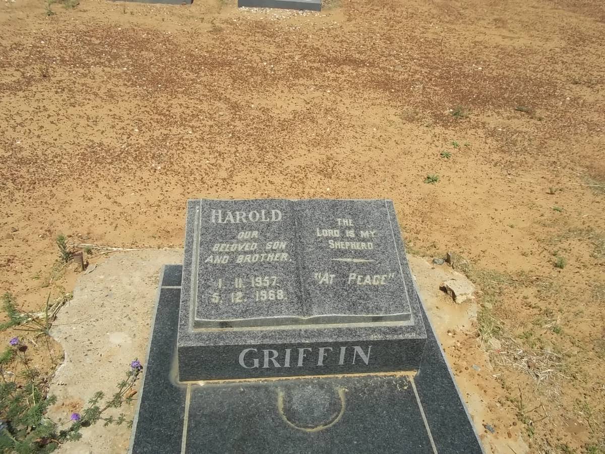 GRIFFIN Harold 1957-1968