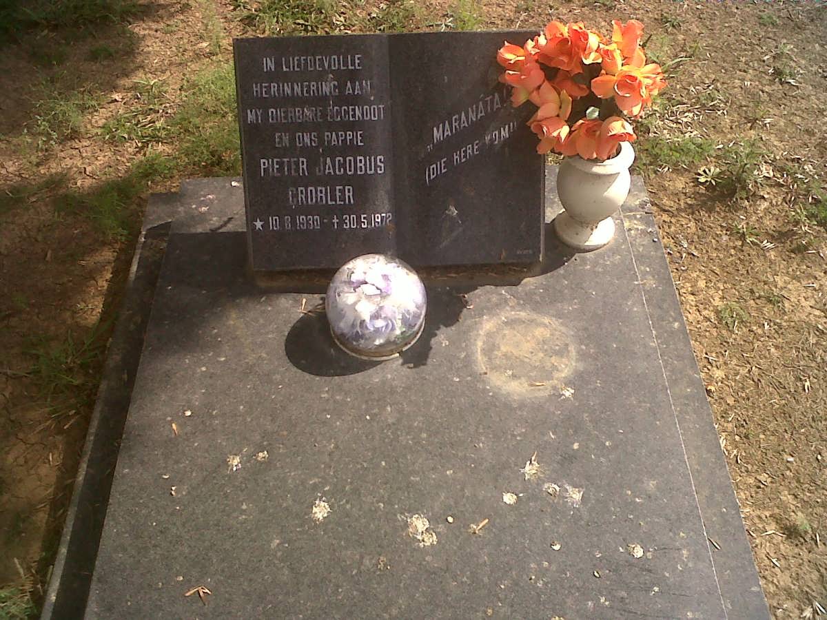 GROBLER Pieter Jacobus 1930-1972