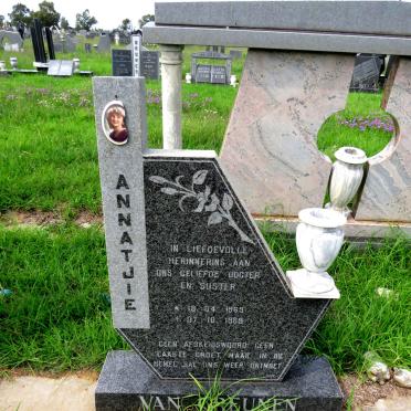 GREUNEN Annetjie, van 1969-1989 