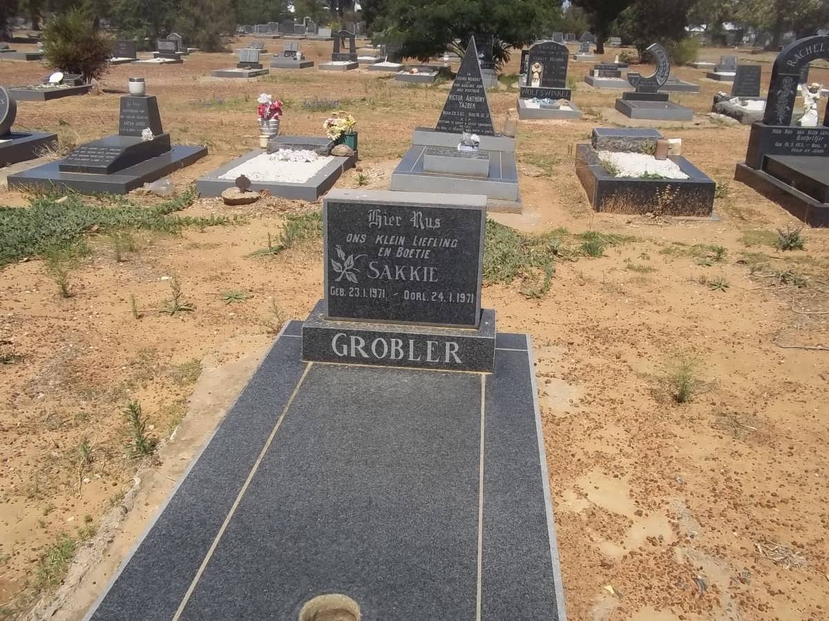 GROBLER Sakkie 1971-1971