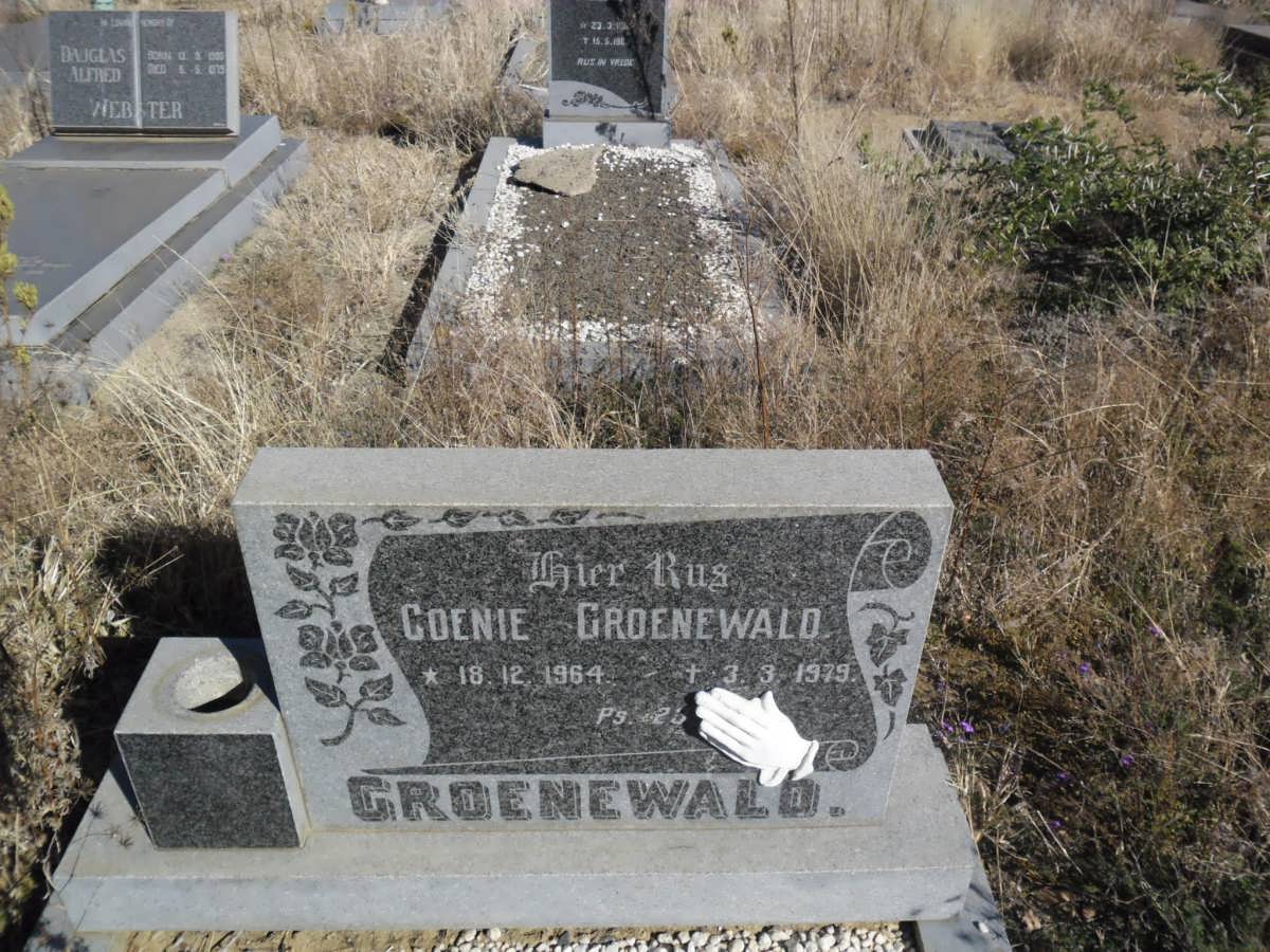 GROENEWALD Coenie 1964-1979